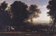 Landscape with Erminia and the Shepherds (mk17), Claude Lorrain